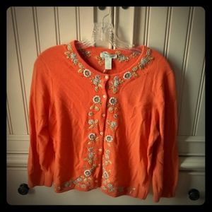 Womans lucky brand cardigan XL